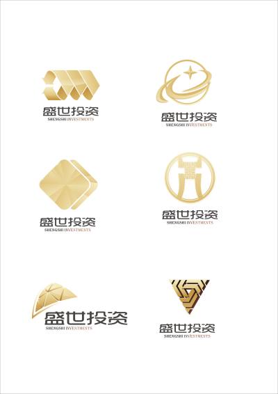 投资 金融 logo 设计 黄金 金色图片